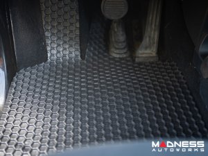 smart fortwo Floor Mats - 451 model - All Weather - Rubber - Black 